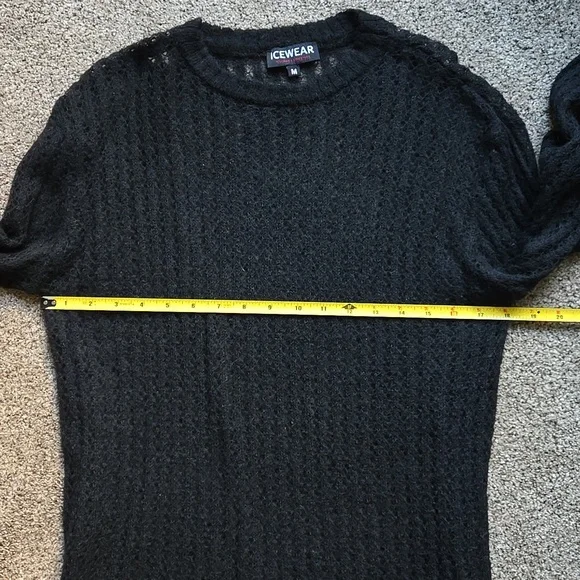 NWOT Túnmóar knitted lace long sweater - Picture 12 of 13